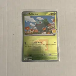 Pokemon TCG Bulbasaur 001/132 Pokemon Day 2026 Promo Reverse Holo. Pk001429 - Image 1