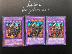 USA Seller Yugioh 3 X Destiny End Dragoon LODT-EN042 Ultra Rare Playset LP - Image 1