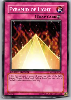 Pyramid of Light Common Yu-Gi-Oh! The Movie Promo Set MOV-EN004 LP - Image 1