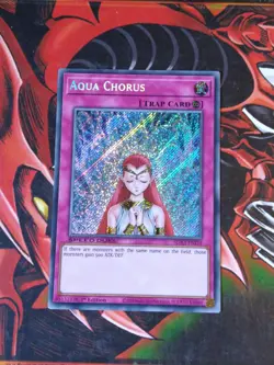 Aqua Chorus - SGX3-ENI34 - Secret Rare - 1st Edition Yugioh LP - Image 1