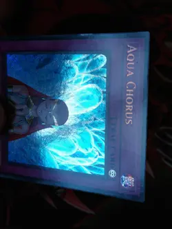 Aqua Chorus - SGX3-ENI34 - Secret Rare - 1st Edition Yugioh LP - Image 3