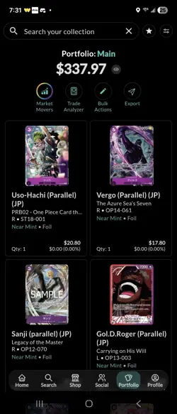 One Piece Card Lot All Near Mint Both JP And English - Image 3