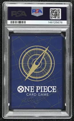 2022 One Piece Promos English Marco Japanese 1st Anniversary #OP03-013 PSA 10 - Image 2