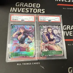 Nico Robin (2) PSA10 2025 One Piece Japanese Mini-Tin Pack Set Vol.2-Bisai #111 - Image 1