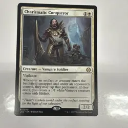 Charismatic Conqueror 0070 MTG LCC Rare White Regular Creature - Image 1