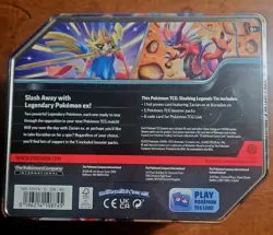 [Pokemon] Slashing Legends Tin Box - Zacian ex [Factory Sealed] - Image 2