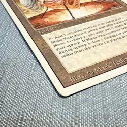 MTG English Mana Vault Heavy Play Normal Revised - Image 2