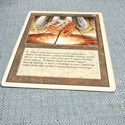MTG English Mana Vault Heavy Play Normal Revised - Image 3