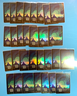 Lost Caverns of Ixalan Foil full art SWAMP x30 mtg I Combine Ship - Image 1