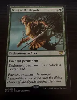 Song of the Dryads - Commander 2014 Magic the Gathering MTG - Image 1