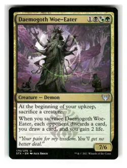 Daemogoth Woe-Eater 175 Near Mint Strixhaven: School of Mages - Image 1