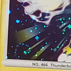 Pokemon Electivire 3/130 Diamond & Pearl Holo Rare Stage 1 100 HP 2007 Swirl 🌀 - Image 3