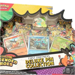 Pokemon TCG Mega Evolution Ascended Heroes Pin Kit Chikorita Tepig Totodile - Image 3