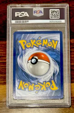 Pokemon TCG Ninetales Obsidian Flames Holo Card 199/197 Illustration Rare, PSA 9 - Image 3