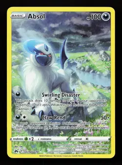 Absol GG16/GG70 Trainer Gallery Rare Crown Zenith Galarian Gallery Pokemon Card - Image 1