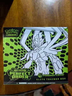 Perfect Order Pokemon Center ETB Elite Trainer Box TCG Sealed - Image 1