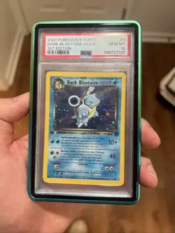 2000 Pokemon Team Rocket Dark Blastoise 1st Edition Holo PSA 10 Lot 🌀Swirl 🌀 - Image 1