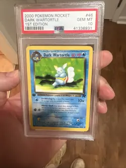 2000 Pokemon Team Rocket Dark Blastoise 1st Edition Holo PSA 10 Lot 🌀Swirl 🌀 - Image 5