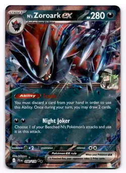 N's Zoroark ex 098/159 Journey Together NM - Image 1
