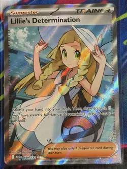 The Pokemon Company Lillie's Determination Me01 Full Art Holo 169/132 Eng - Image 1