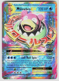 M SLOWBRO EX 27/108 HOLO EX RARE EVOLUTIONS POKEMON NM/M - Image 1