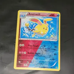 Pokemon TCG Azumarill 77/114 XY Steam Siege Reverse Holo Stage 1 100HP ENG - Image 1