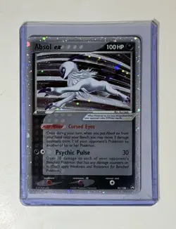 Absol ex 92/108 EX Power Keepers Pokemon Card Holo Foil Rare - Image 1