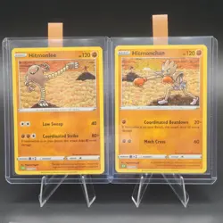 Hitmonlee 011/034 & Hitmonchan 012/034 - CLV - Pokemon TCG Classic Collection - Image 1