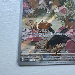 Pokemon TCG Mega Evolutions Spearow 151/132 Illustration Rare - Image 2