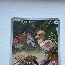 Pokemon TCG Mega Evolutions Spearow 151/132 Illustration Rare - Image 4
