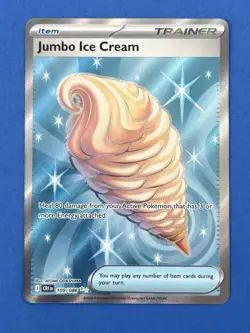 Jumbo Ice Cream 109/086 Ultra Rare ME04: Chaos Rising Pokemon Near Mint - Image 1