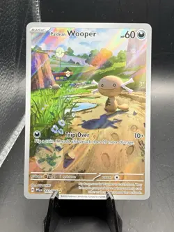 Pokemon TCG Paldean Wooper 102/094 Phantasmal Flames Playset NM - Image 1