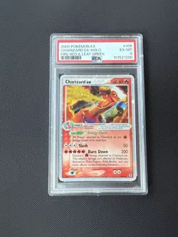 Pokemon 2004 Charizard ex 105/112 FireRed & LeafGreen Holo EX PSA 6 - Image 1