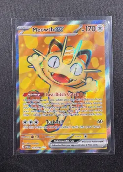 2026 Pokemon Perfect Order Meowth ex 107/088 - Image 1
