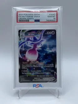Pokemon Hatterene VMAX Ultra Rare Holo PSA 10 GG47/GG70 Crown Zenith 💎 - Image 1