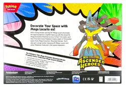 Pokemon Mega Evolution Ascended Heroes Premium Poster Collection Box #ZC - Image 2