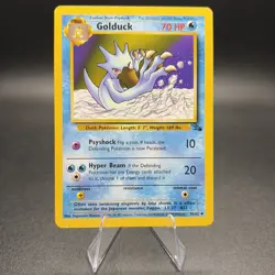 Pokemon Golduck 35/62 Fossil Regular - LP - Image 1