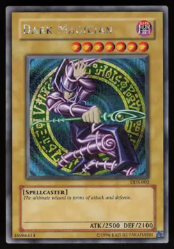 Dark Magician (Dark Duel Stories) DDS-002 Secret Rare promo YU-GI-OH - Image 1