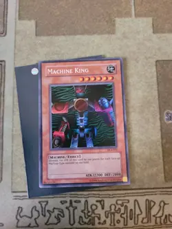 YUGIOH MACHINE KING DL4-001 ULTRA UNLIMITED ED NM - Image 2