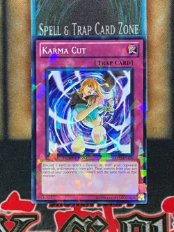 Yugioh Karma Cut DT05-EN100 Duel Terminal Common LP - Image 1