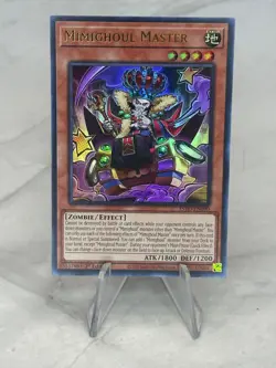 Lot of 6 Yu-Gi-O Mimighoul Dungeon & Mimighoul Master Card 1st Ed INFO-EN090/94 - Image 4