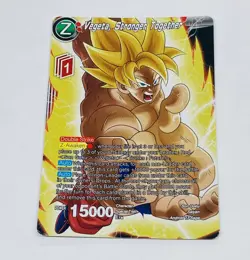 Vegeta Stronger Together Dragon Ball Super Card Cool Art Tc5 - Image 1