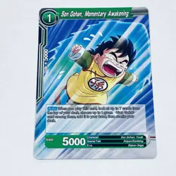 Son Gohan, Momentary Awakening Dragon Ball Super Card Cool Art Promo Tc5 - Image 1
