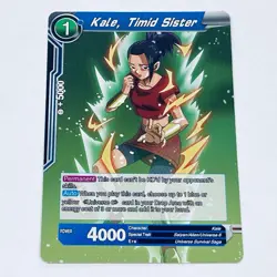 Kale, Timid Sister Dragon Ball Super Card Cool Art Promo Tc5 - Image 1