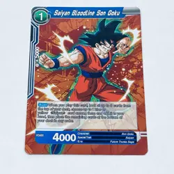 Saiyan Bloodline Son Goku Dragon Ball Super Card Cool Art Promo Tc5 - Image 1