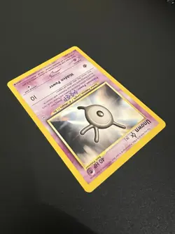 Unown K 58/64 Neo Revelation Unlimited 2001 Pokemon Card Common NM - Image 4