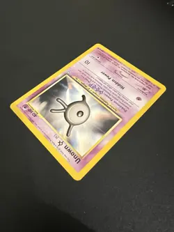 Unown K 58/64 Neo Revelation Unlimited 2001 Pokemon Card Common NM - Image 5