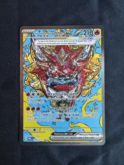 Hearthflame Mask Ogerpon ex - Prismatic Evolutions SIR Pokemon Card 148/131 - Image 1
