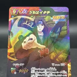 Itachi Uchiha 12 Super Omega Rare Naruto Miracle Battle Carddass Card - Image 3