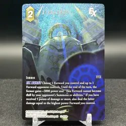 Alexander 13-053R Full Art Foil Final Fantasy Card - Image 1
